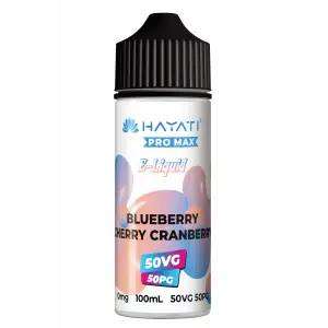 Hayati Pro Max Eliquid 50/50 - Blueberry Cherry Cranberry - 100ml